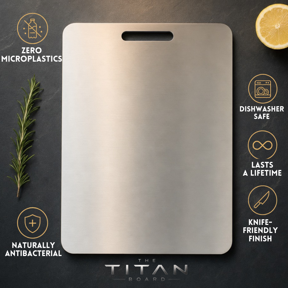 TheTitanBoard™ - Titanium Cutting Board