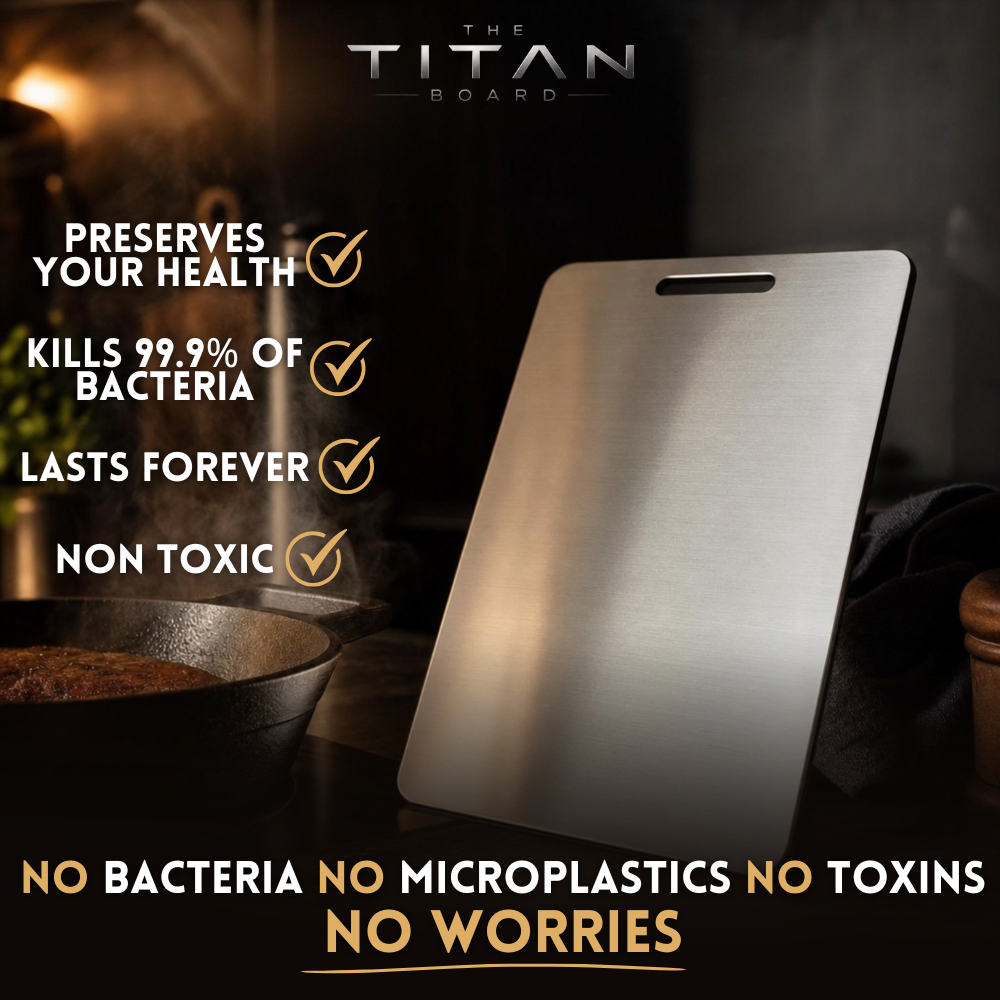 TheTitanBoard™ - Titanium Cutting Board