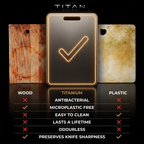 TheTitanBoard™ - Titanium Cutting Board