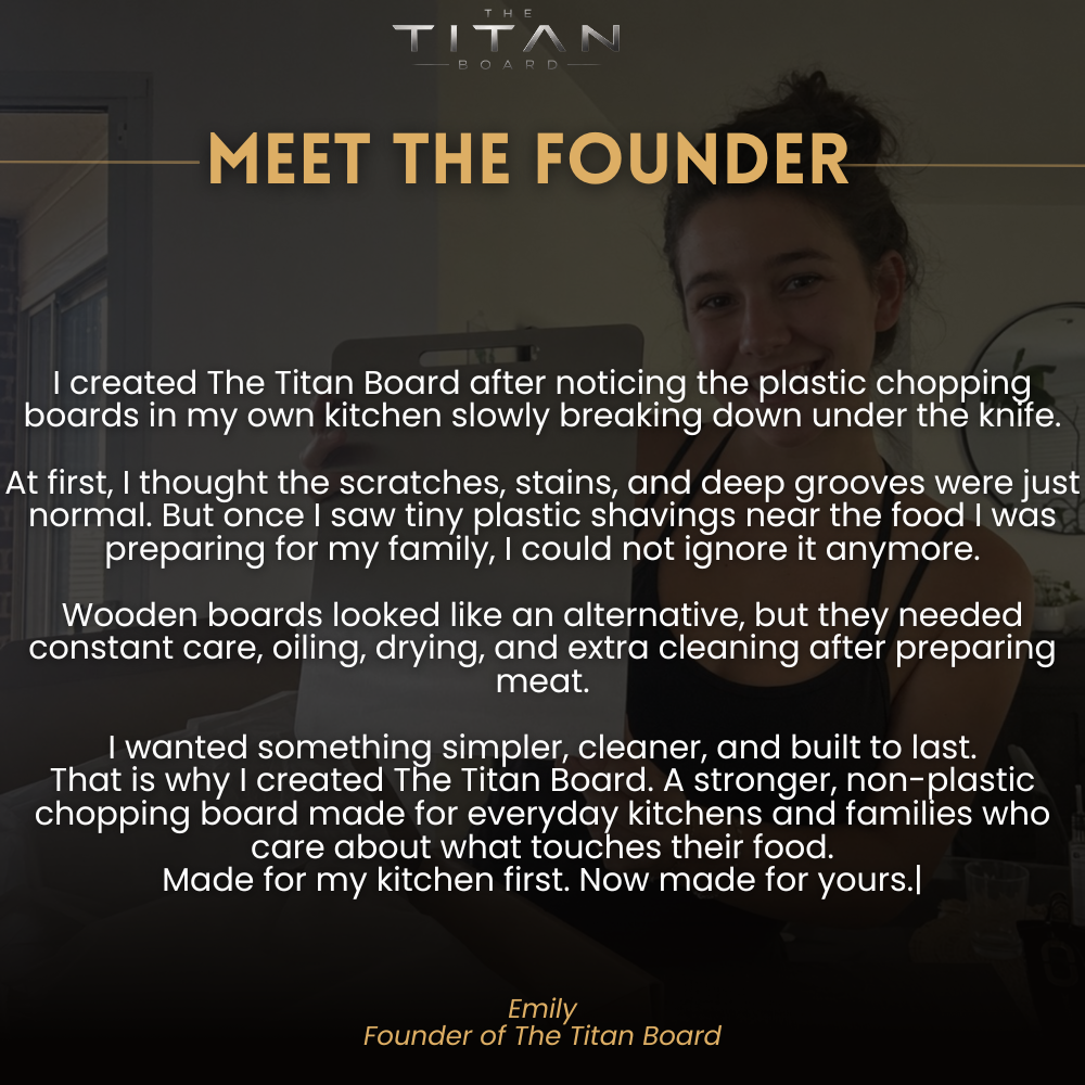 TheTitanBoard™ - Titanium Cutting Board